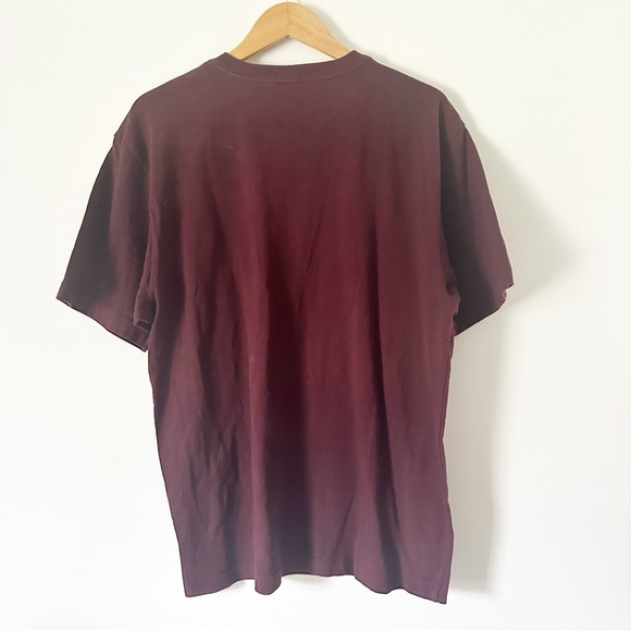 Carhartt Men's Loose Fit Heavyweight Short Sleeve T-Shirt Port Red M NWT - Picture 5 of 6